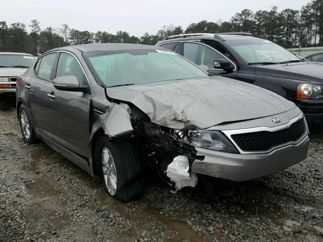 5XXGM4A72DG135622 - 2013 KIA OPTIMA LX GRAY photo 1