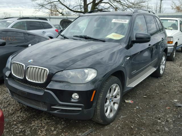 5UXFE83529L310341 - 2009 BMW X5 XDRIVE4 BLACK photo 2