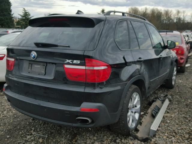 5UXFE83529L310341 - 2009 BMW X5 XDRIVE4 BLACK photo 4