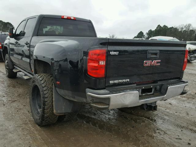 1GT42VCGXGF294144 - 2016 GMC SIERRA K35 BLACK photo 3