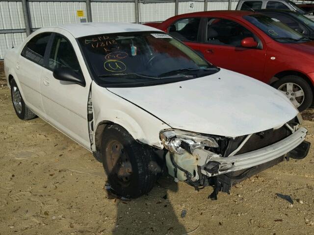 1B3EL36X02N278259 - 2002 DODGE STRATUS SE WHITE photo 1