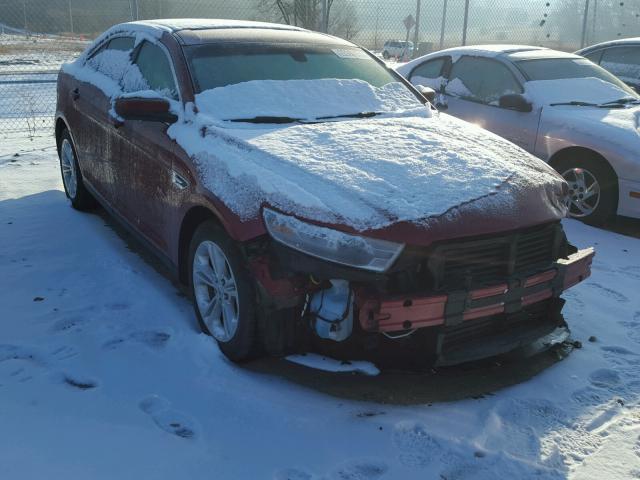 1FAHP2E84DG199050 - 2013 FORD TAURUS SEL RED photo 1