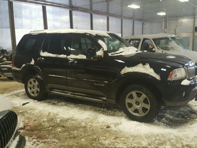 5LMEU88H05ZJ27748 - 2005 LINCOLN AVIATOR BLACK photo 9