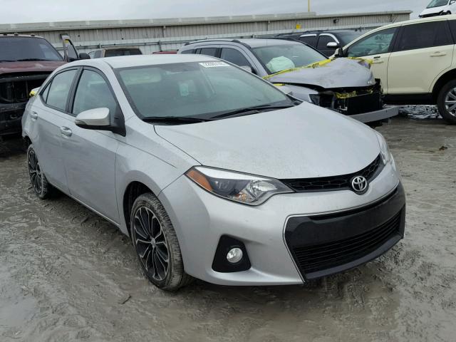 5YFBURHE6GP486167 - 2016 TOYOTA COROLLA L SILVER photo 1