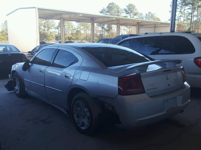 2B3KA43R47H735224 - 2007 DODGE CHARGER SE SILVER photo 3