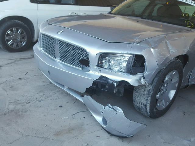 2B3KA43R47H735224 - 2007 DODGE CHARGER SE SILVER photo 7