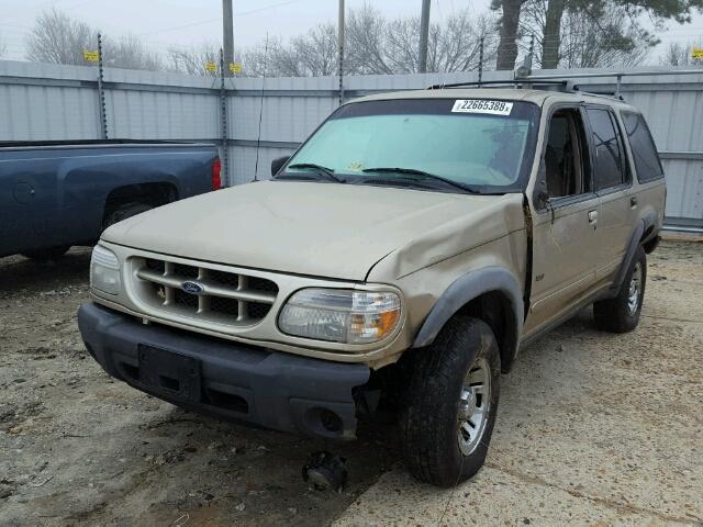 1FMZU72E31ZA66726 - 2001 FORD EXPLORER X TAN photo 2