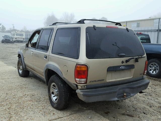 1FMZU72E31ZA66726 - 2001 FORD EXPLORER X TAN photo 3