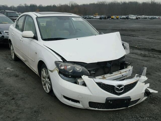 JM1BK32G181788615 - 2008 MAZDA 3 I WHITE photo 1