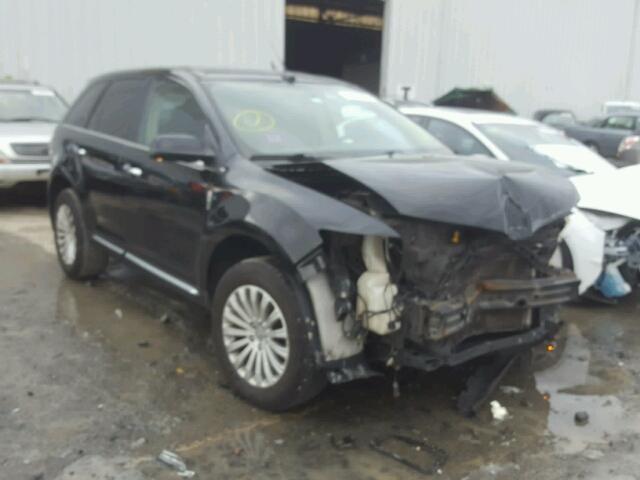 2LMDJ8JK6DBL31862 - 2013 LINCOLN MKX BLACK photo 1