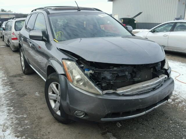 JN8AZ08WX6W513284 - 2006 NISSAN MURANO SL GRAY photo 1