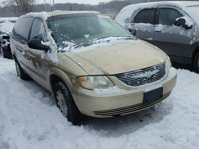 1C4GP44301B162593 - 2001 CHRYSLER TOWN & COU Qəhvəyi foto 1