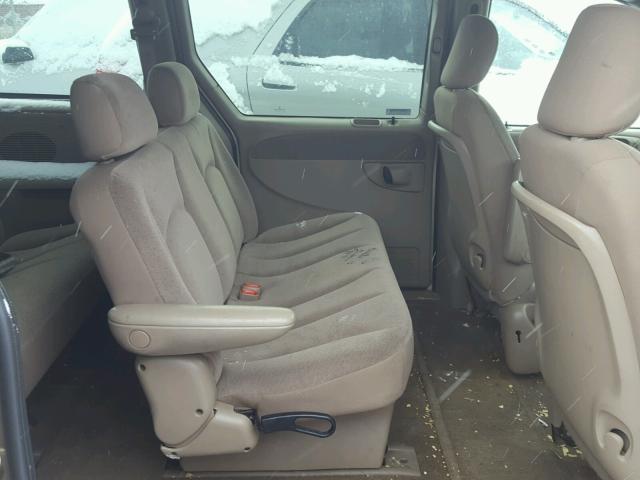 1C4GP44301B162593 - 2001 CHRYSLER TOWN & COU Qəhvəyi foto 6