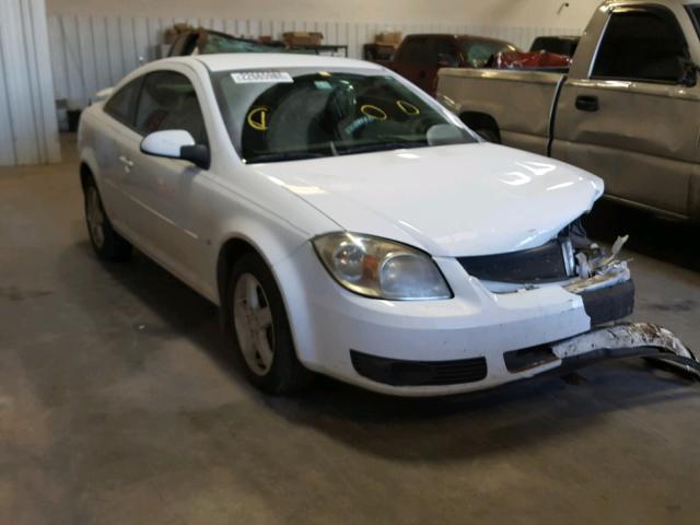 1G1AL18F787193219 - 2008 CHEVROLET COBALT LT WHITE photo 1