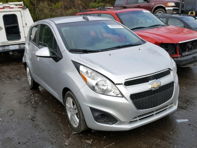 KL8CD6S9XFC730305 - 2015 CHEVROLET SPARK 1LT SILVER photo 1