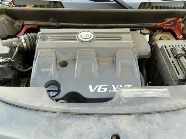 3GYFNBEYXBS542363 - 2011 CADILLAC SRX PERFOR 勃艮第红 照片 7