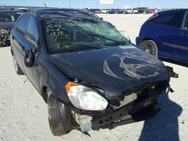 KMHCN4AC4BU604284 - 2011 HYUNDAI ACCENT GLS CHARCOAL photo 1