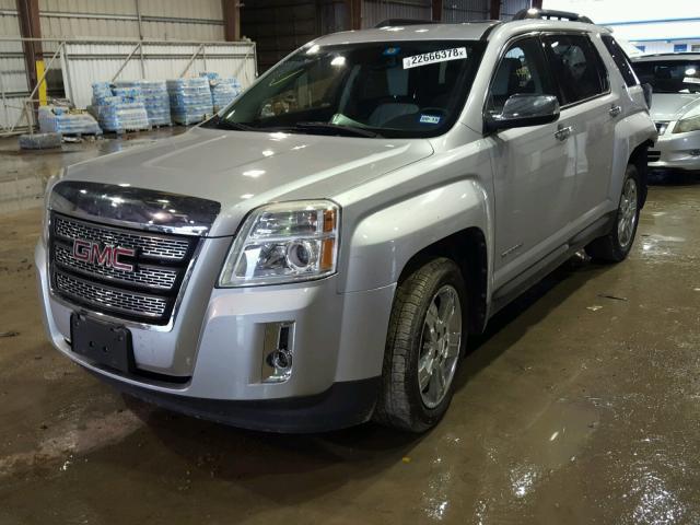 2GKALWEK8C6310437 - 2012 GMC TERRAIN SL WHITE photo 2