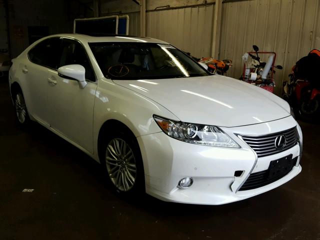 JTHBK1GG3D2057720 - 2013 LEXUS ES 350 WHITE photo 1