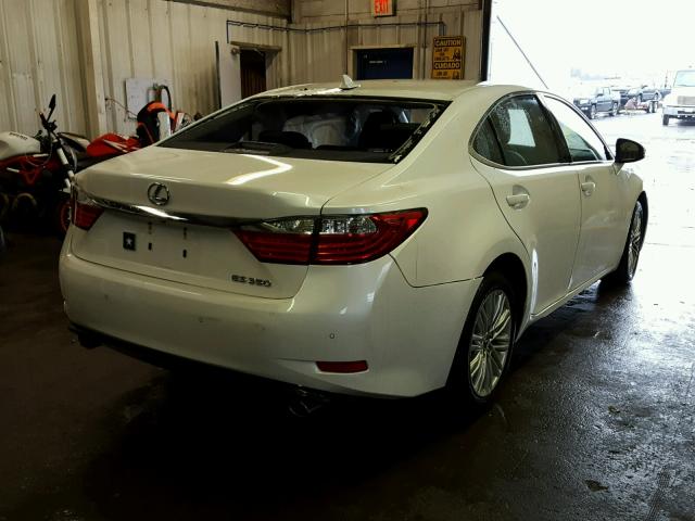 JTHBK1GG3D2057720 - 2013 LEXUS ES 350 WHITE photo 4