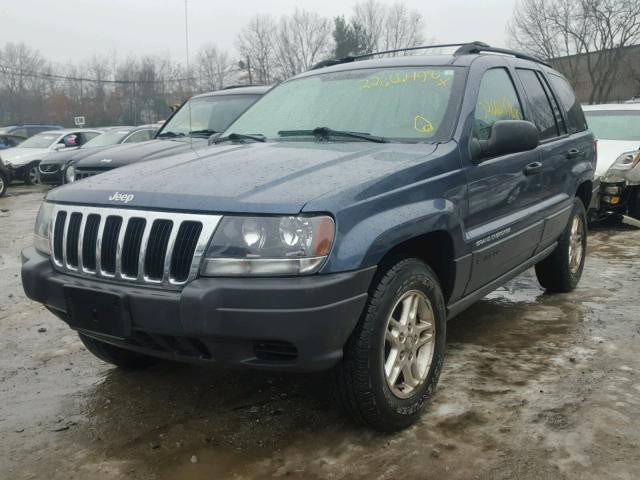 1J4GW48S23C573831 - 2003 JEEP GRAND CHER BLUE photo 2