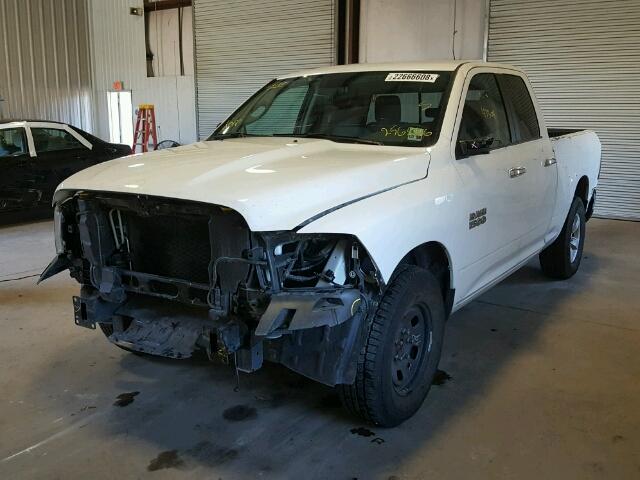 1C6RR6GG6GS256846 - 2016 RAM 1500 SLT WHITE photo 2