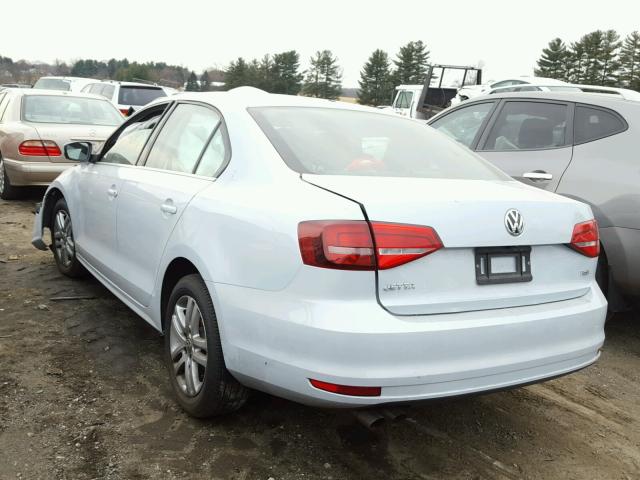 3VW2B7AJXHM247342 - 2017 VOLKSWAGEN JETTA S WHITE photo 3