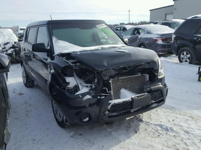 KNDJT2A54D7606755 - 2013 KIA SOUL BLACK photo 1