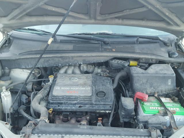 4T3ZF19C82U480263 - 2002 TOYOTA SIENNA CE GRAY photo 7