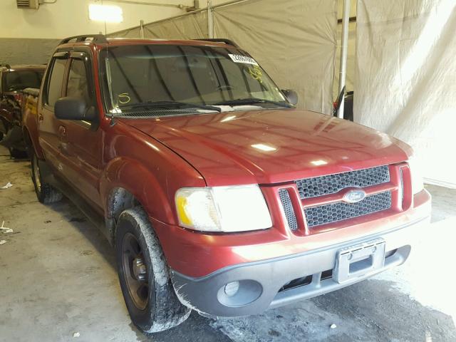 1FMZU67KX4UC13764 - 2004 FORD EXPLORER S MAROON photo 1