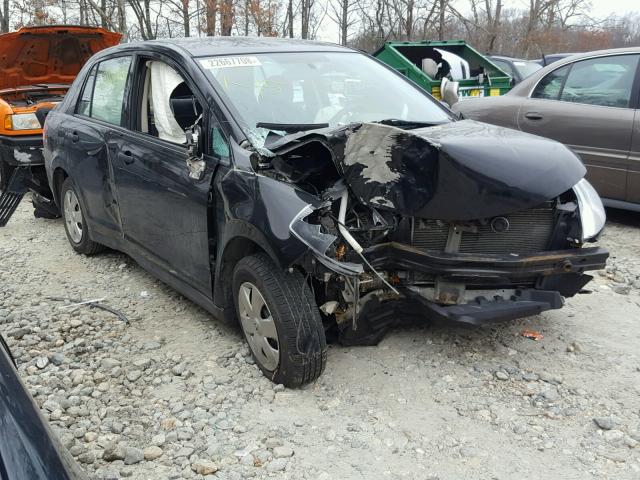 3N1CC11E79L432138 - 2009 NISSAN VERSA S GRAY photo 1