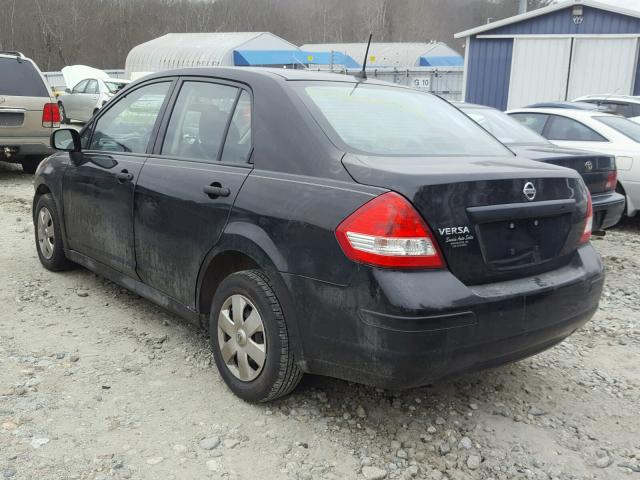 3N1CC11E79L432138 - 2009 NISSAN VERSA S GRAY photo 3