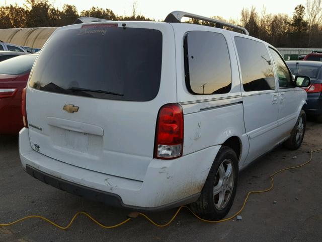 1GNDV33L95D213515 - 2005 CHEVROLET UPLANDER L WHITE photo 4