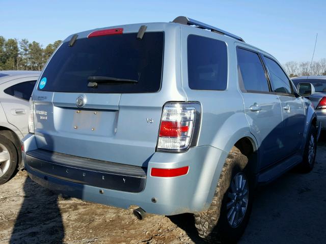 4M2CU87128KJ50670 - 2008 MERCURY MARINER PR BLUE photo 4