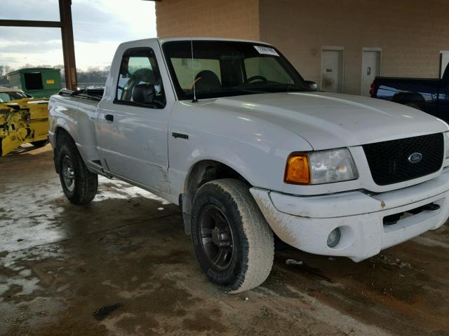 1FTYR10UX1PA19665 - 2001 FORD RANGER WHITE photo 1