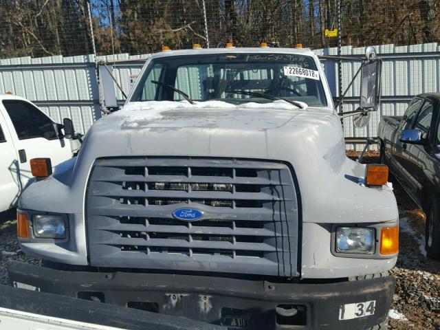 1FDWF80C9SVA80286 - 1998 FORD F550 GRAY photo 9