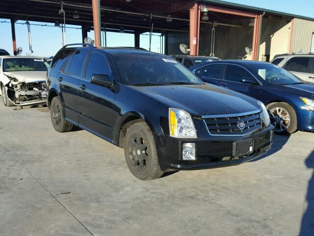 1GYEE637280120729 - 2008 CADILLAC SRX BLACK photo 1