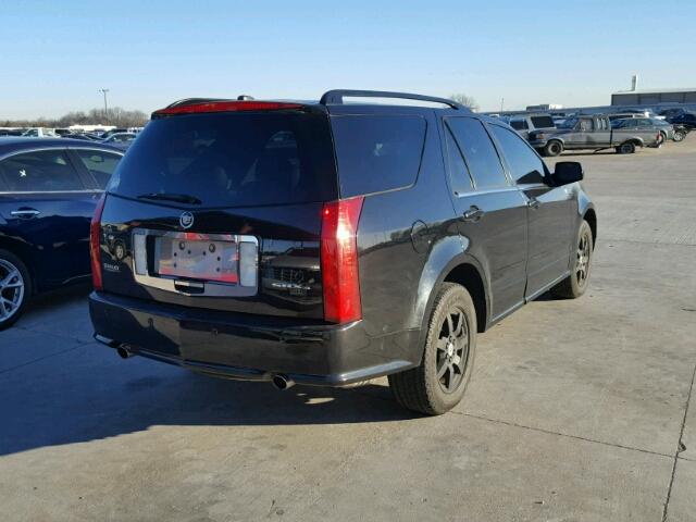 1GYEE637280120729 - 2008 CADILLAC SRX BLACK photo 4