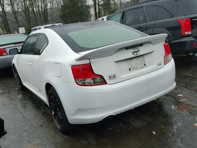 JTKJF5C75B3020067 - 2011 TOYOTA SCION TC 白色 照片 3