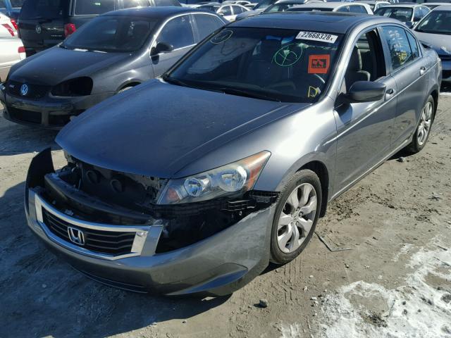 1HGCP2E72AA119370 - 2010 HONDA ACCORD EX GRAY photo 2