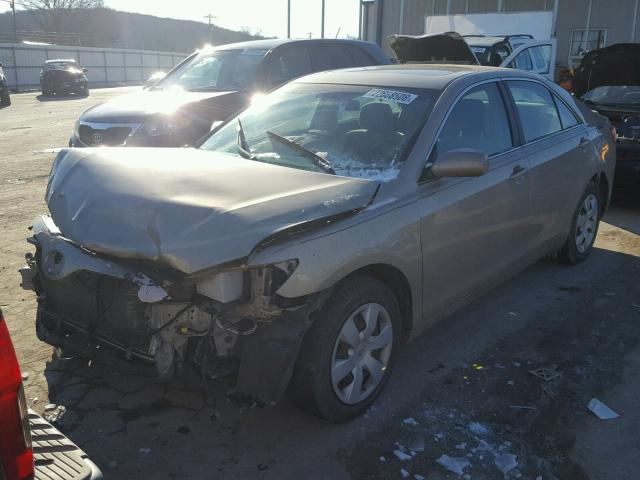 4T1BE46K49U284647 - 2009 TOYOTA CAMRY BASE GOLD photo 2