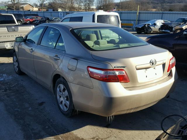 4T1BE46K49U284647 - 2009 TOYOTA CAMRY BASE GOLD photo 3