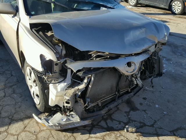 4T1BE46K49U284647 - 2009 TOYOTA CAMRY BASE GOLD photo 9