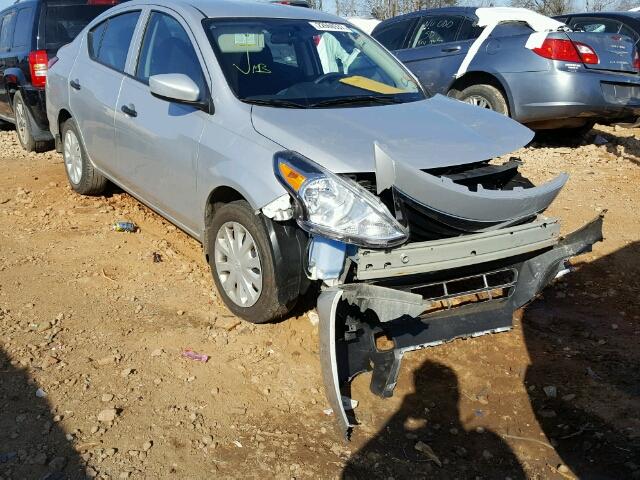 3N1CN7AP9GL853919 - 2016 NISSAN VERSA SILVER photo 1