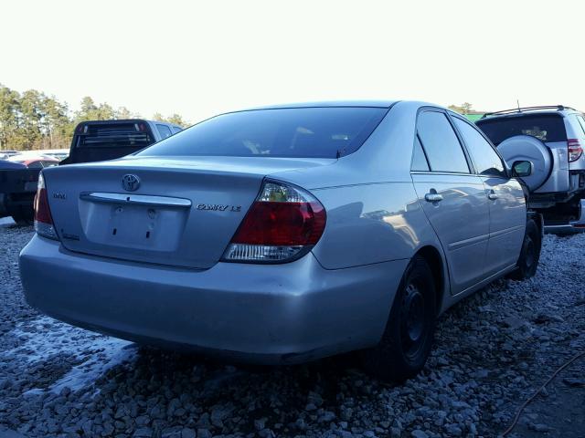 4T1BE32KX6U742784 - 2006 TOYOTA CAMRY LE SILVER photo 4