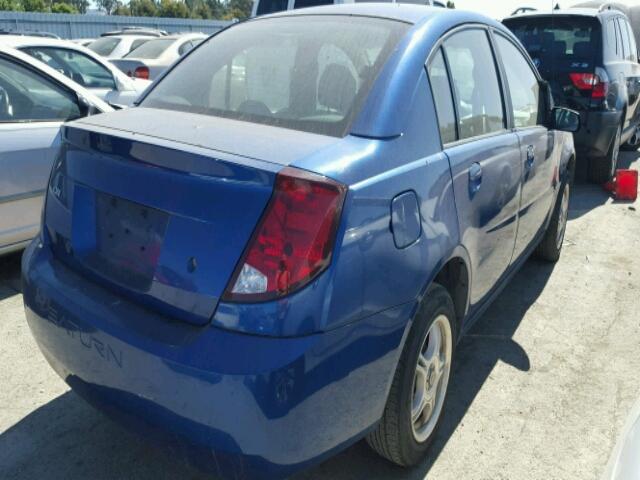 1G8AJ54F85Z123068 - 2005 SATURN ION LEVEL 蓝色 照片 4