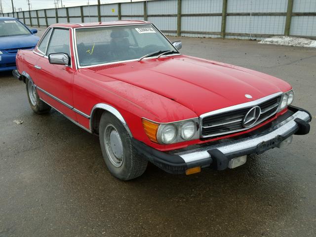 10704412040325 - 1977 MERCEDES-BENZ 450SL RED photo 1