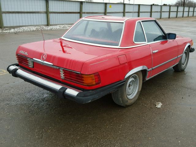 10704412040325 - 1977 MERCEDES-BENZ 450SL RED photo 4