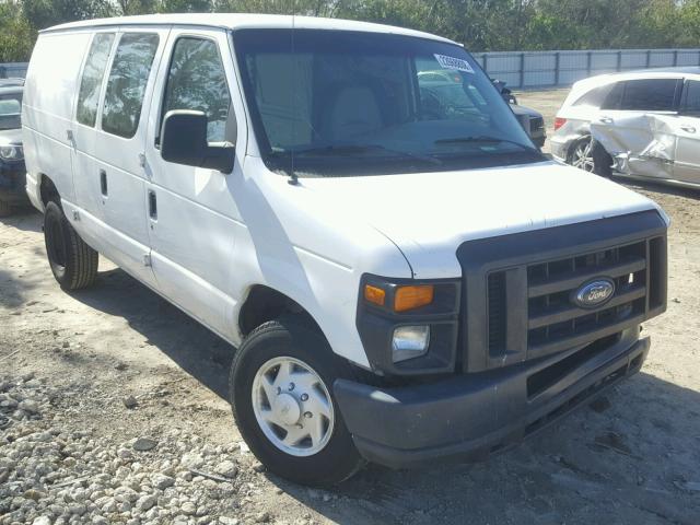 1FTNE24W08DB41575 - 2008 FORD ECONOLINE WHITE photo 1