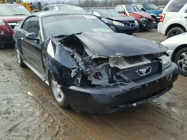 1FAFP40413F372647 - 2003 FORD MUSTANG BLACK photo 1